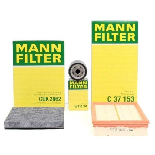 Audi A3 1997 - 2003 1.6 AKL - AEH Periyodik Filtre Bakım Seti Mann Marka